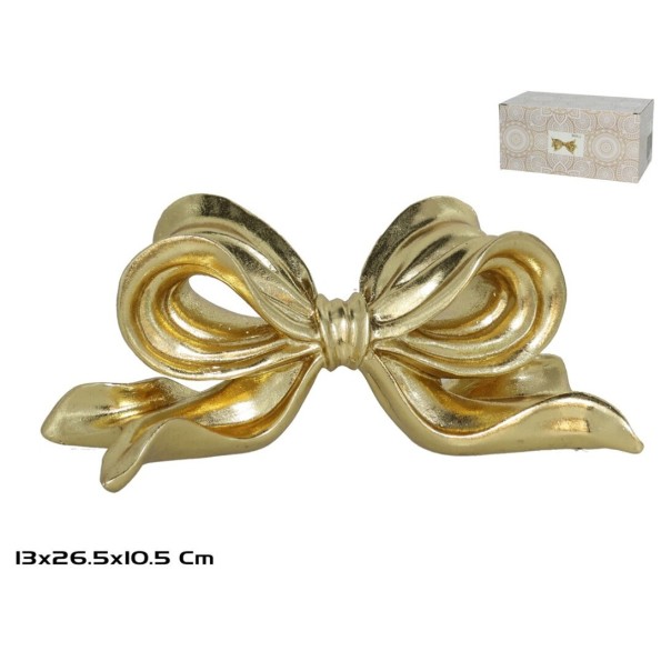 FIGURA LAZO 26.5X13X10.5CM ORO