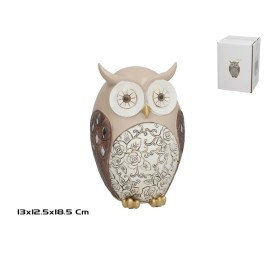 BUHO ESCALONA 11X10.5X16CM BLANCO