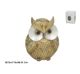 BUHO REAL ALHAJA 12.5X7.5X16.5CM ORO