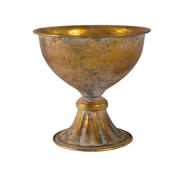 COPA CUENCO PEQUEÑO MET ORO BRILLANTE D20 H20