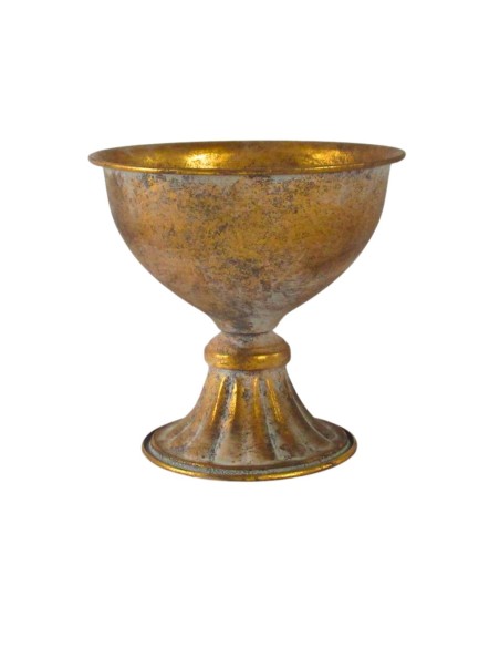 COPA CUENCO PEQUEÑO MET ORO BRILLANTE D20 H20