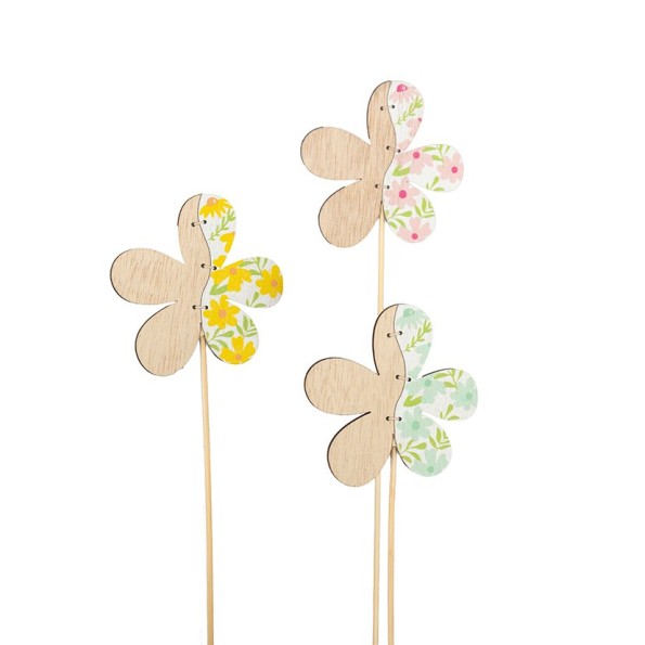 PICK S/12 FLOR 3MIX COL 7XH7/35 MADERA