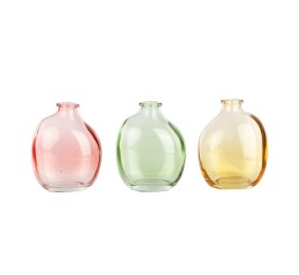 BOTELLA 3MIX COL ABOMBADA IRREGULAR D9 H11 VIDRIO