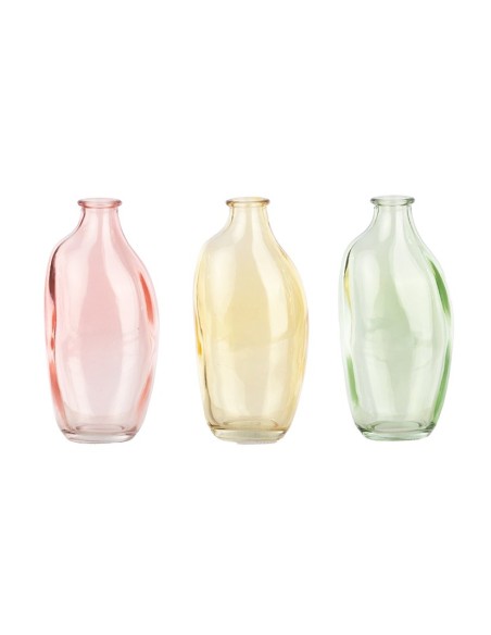 BOTELLA 3MIX COL BOTELLA IRREGULAR D7 H15 VIDRIO