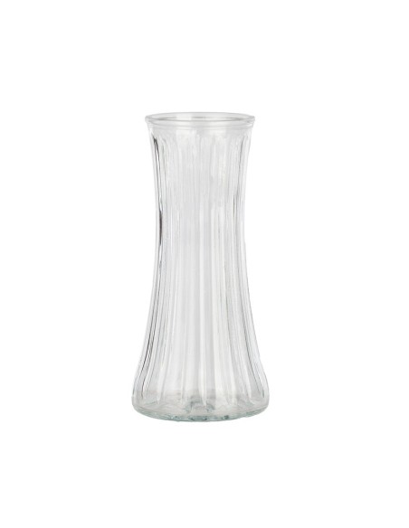 PORTAFLOR RELOJ DE ARENA D10 H28 VIDRIO