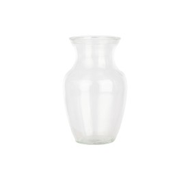 PORTAFLOR ABOMBADO ALTO D9 H20 VIDRIO