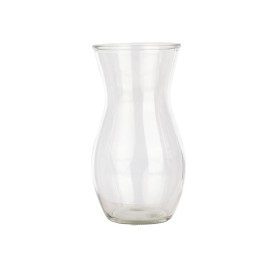 PORTAFLOR ABOMBADO CENTRO D13.5 H27 VIDRIO