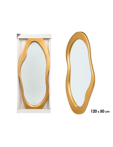 ESPEJO PLASTICO FORMA ORO 120CM
