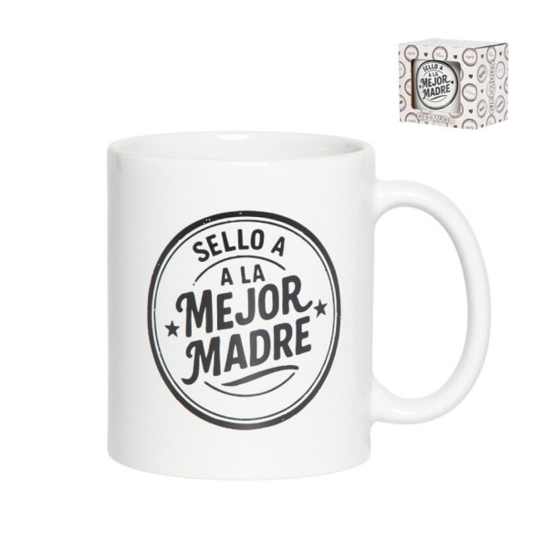 MUG EN CAJA REGALO MEJOR MADRE