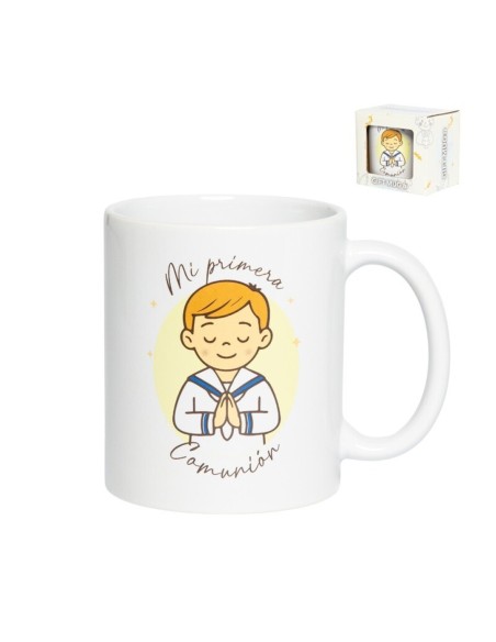 MUG CAJA REGALO COMUNION NIÑO