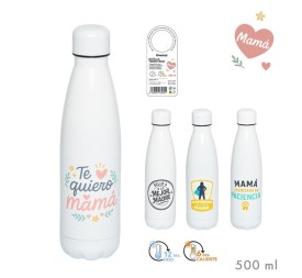 BOTELLA ACERO 500 ML MAMA 7x7x26cm