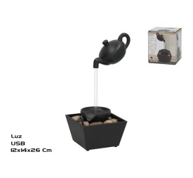 FUENTE CON LUZ ALADIN 14,5X12X26,5 CM