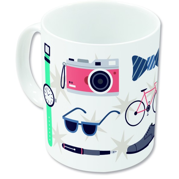 STOR TAZA CERAMICA SUBLIM (11 OZ / 325 ML) DIA DEL PADRE NUMERO 1