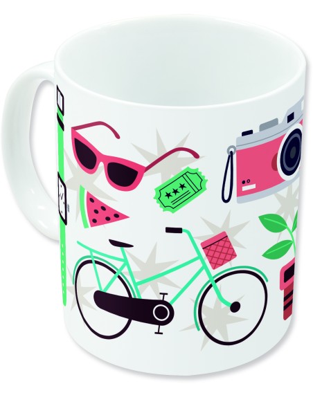 STOR TAZA CERAMICA SUBLIM (11 OZ / 325 ML) DIA DE LA MADRE NUMERO 1