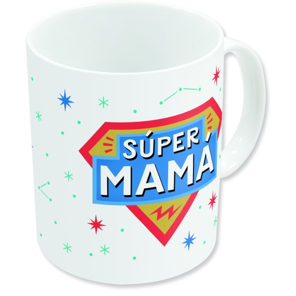 STOR TAZA CERAMICA SUBLIM (11 OZ / 325 ML) DIA DE LA MADRE SUPERMAMA