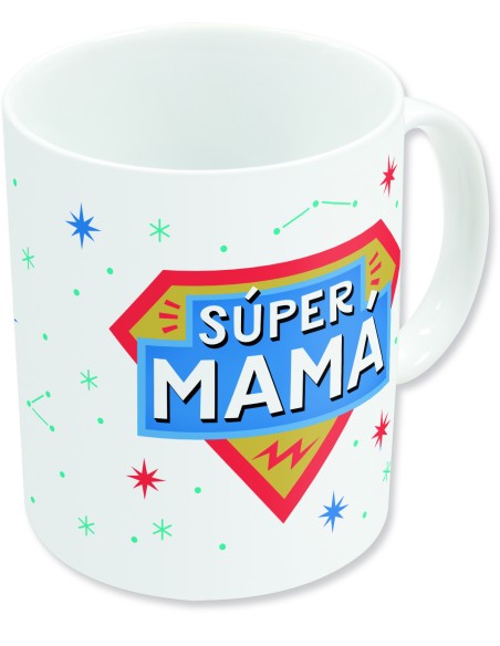 STOR TAZA CERAMICA SUBLIM (11 OZ / 325 ML) DIA DE LA MADRE SUPERMAMA