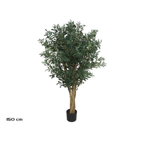 ARBOL OLIVO LUXE T/NATURAL 150 CM