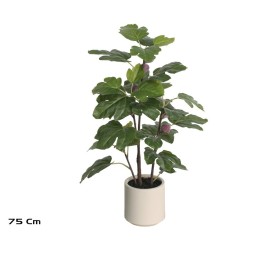 MACETA BLANCA LUX  HIGUERA 75 CM