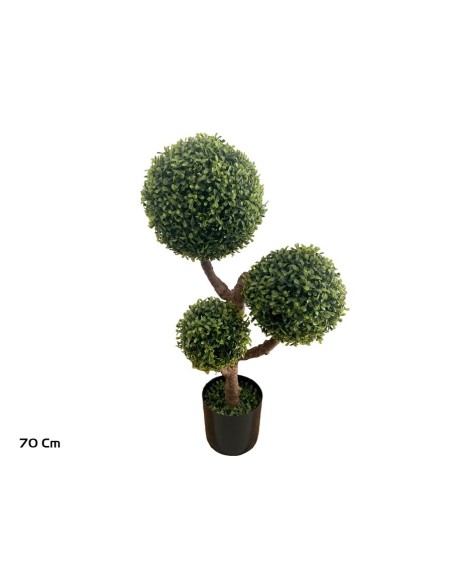 MACETA BOLAS BOJ TOPIARIO X 3 - 70 CM