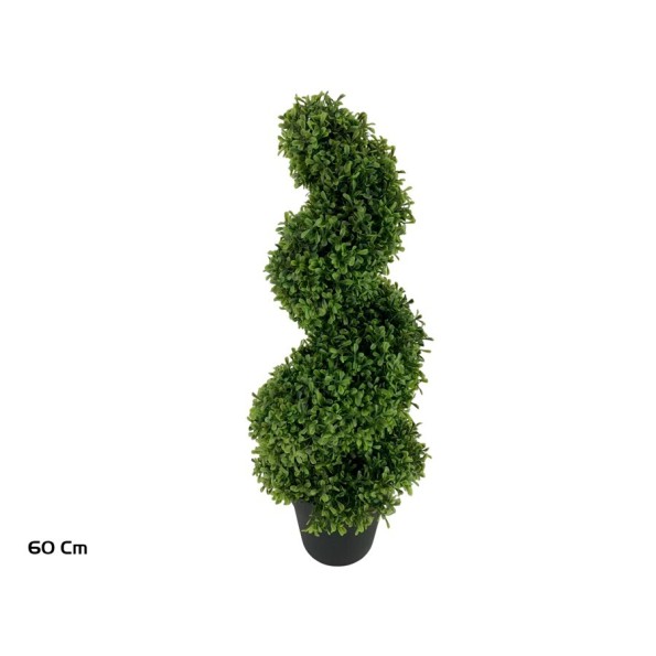 MACETA BOJ ESPIRAL TOPIARIO -60CM