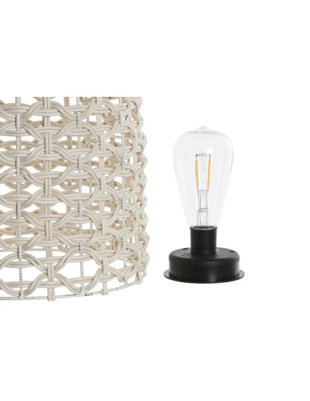 LAMPARA SOLAR SET 3 RATAN SINTETICO 29X29X35 BATER