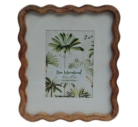 MARCO FOTO 13X18 MANGO CRISTAL 26X2X30 PASPARTU