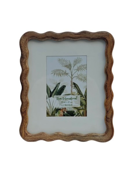 MARCO FOTO 10X15 MANGO CRISTAL 24X2X27 PASPARTU