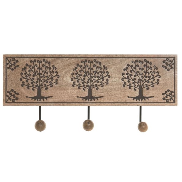 PERCHERO PARED MANGO 38X5X16,5 ARBOL DE LA VIDA
