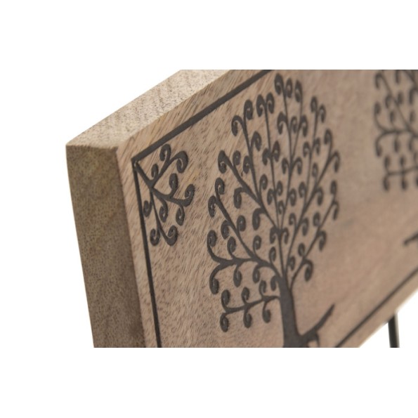 PERCHERO PARED MANGO 38X5X16,5 ARBOL DE LA VIDA