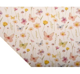BOBINA BUTTERFLIES 0,7X40M BLANCO