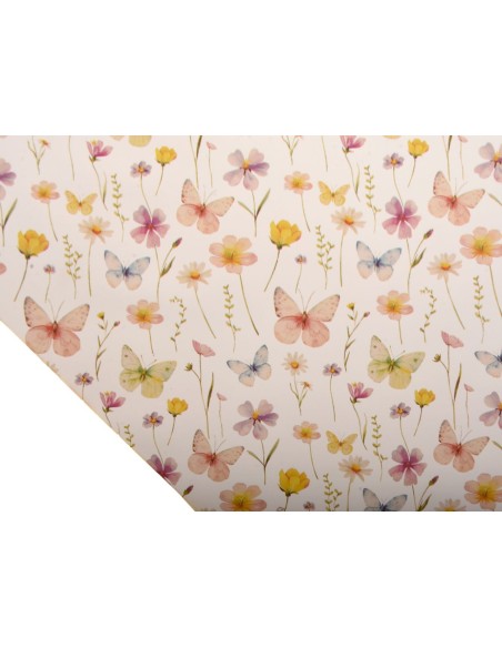 BOBINA BUTTERFLIES 0,7X40M BLANCO