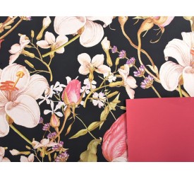 BOBINA EXOTICA 0,7X40M NEGRO ROSA