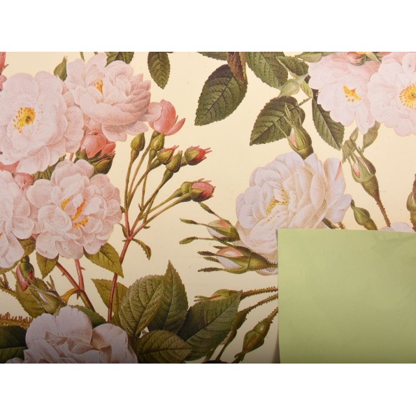 BOBINA FLEUR DE ROSIER 0,7X40M CREMA