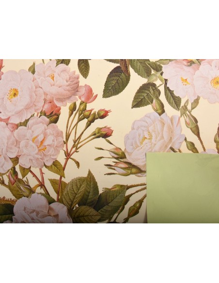 BOBINA FLEUR DE ROSIER 0,7X40M CREMA