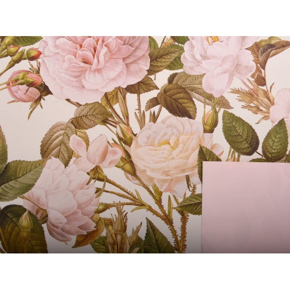 BOBINA FLEUR DE ROSIER 0,7X40M BLANCO