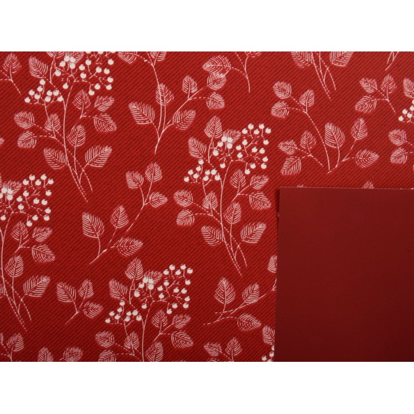 BOBINA JACQUARD 0,7X40M BURDEOS