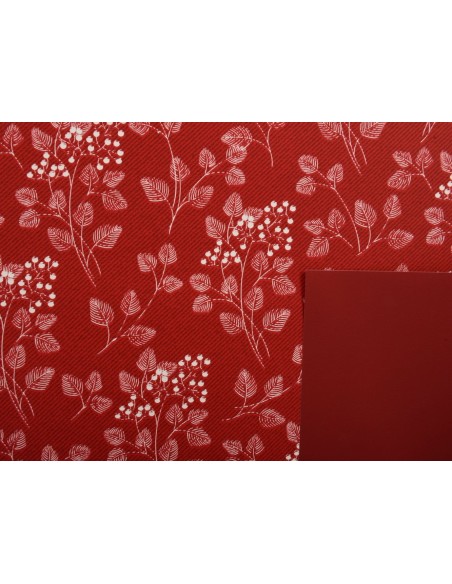 BOBINA JACQUARD 0,7X40M BURDEOS