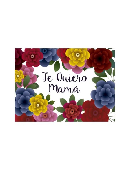 MINI CARD TE QUIERO MAMA