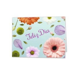 MINI CARD FLORECILLAS Feliz Dia