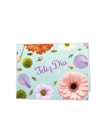 MINI CARD FLORECILLAS Feliz Dia