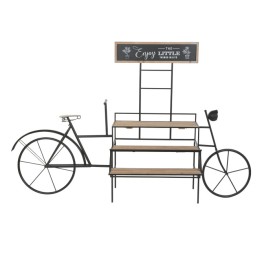 EXPOSITOR METAL MADERA 217X78X140 BICICLETA NEGRO
