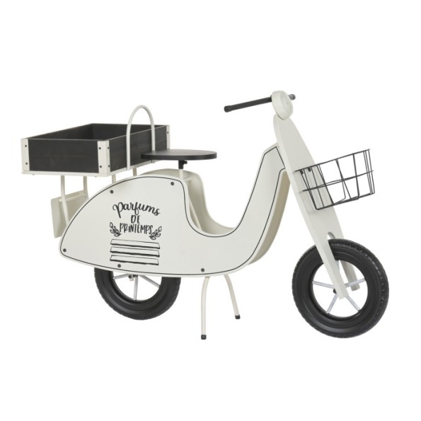 EXPOSITOR METAL 111X46X75 SCOOTER CREMA