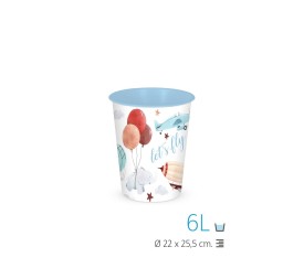 PAPELERA SIN TAPA 6 L. IML VOLAR