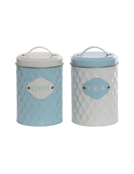 BOTE METAL 10,8X10,8X17,8 1630 ML. CAFE 2 SURT.