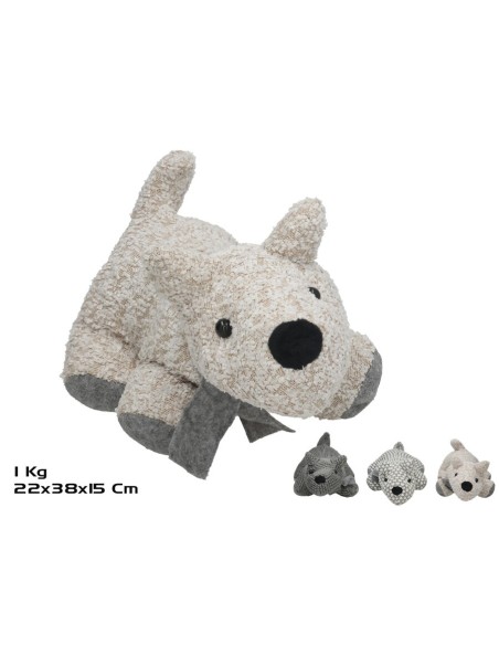 TOPE PUERTA PERRO SIMON 1KG 38X22X15CM 3 SURT