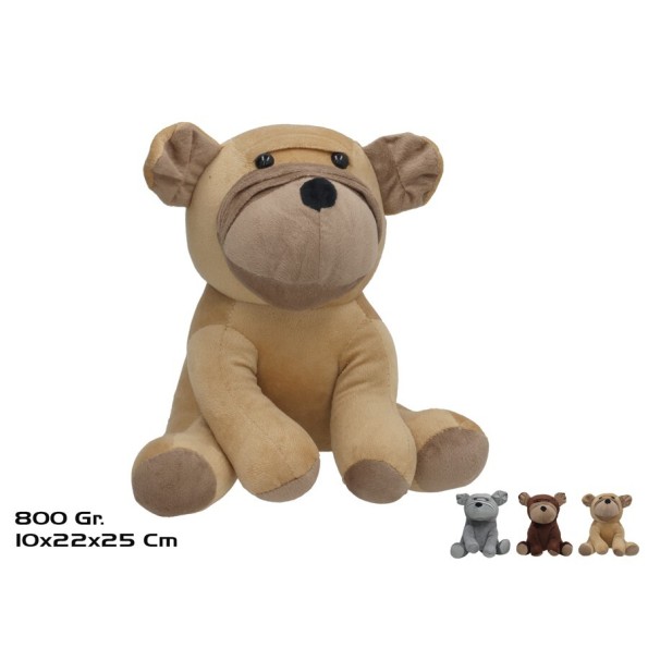 TOPE PUERTA PERRO LUCAS 800GR 22X20X25CM 3 SURT