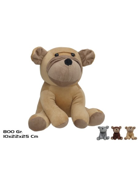 TOPE PUERTA PERRO LUCAS 800GR 22X20X25CM 3 SURT