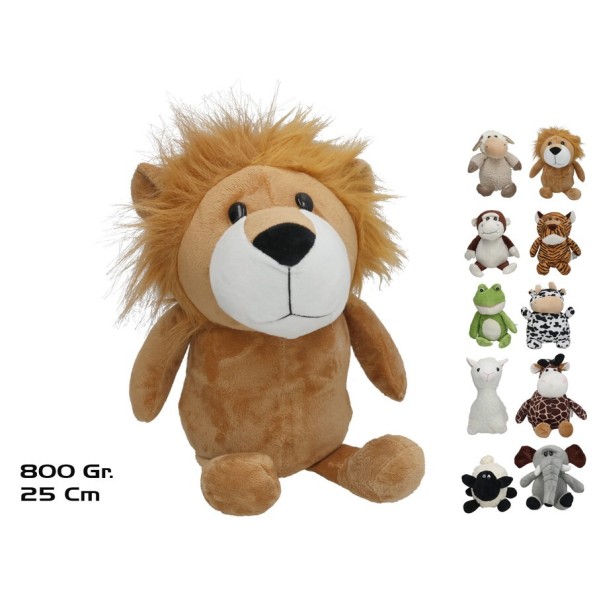 TOPE PUERTA ANIMALITOS 800G 25CM 10 SURT