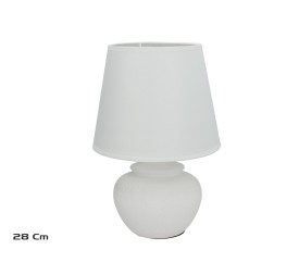 LAMPARA OVAL CERAMICA EBRO 28 CM