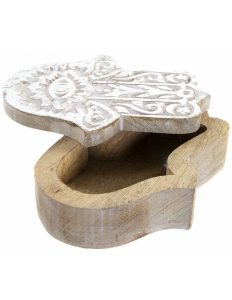 CAJA MANGO 23X15X15 HAMSA DECAPE NATURAL